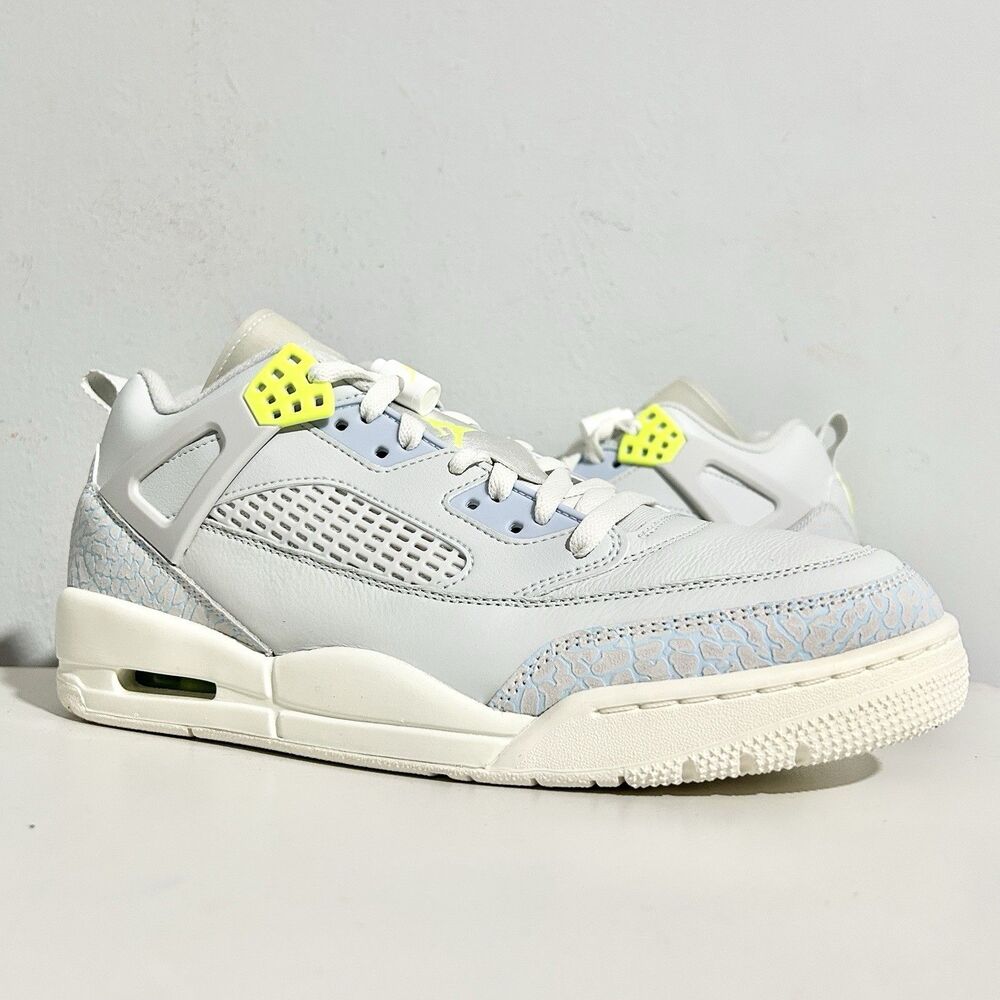 Air Jordan Spizike Low “Photon Dust Volt” Men’s Size 11 Lifestyle Sneaker No Lid